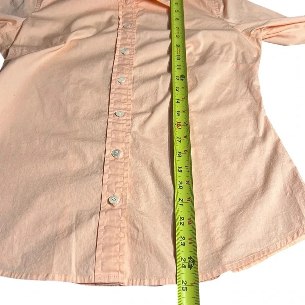 J,Crew cotton blouse,shirt,sz S, EC, office,minimalist,lagenlook,sustainable - Picture 10 of 16